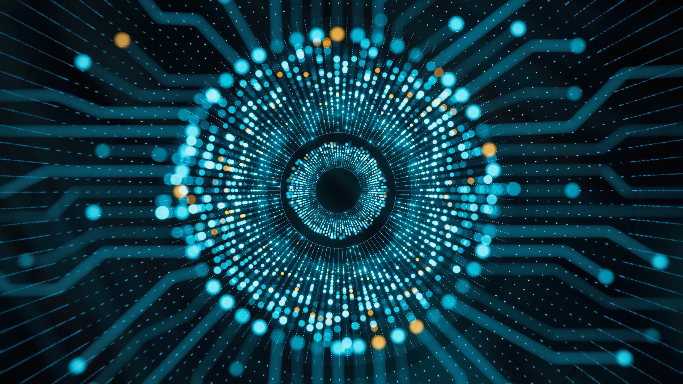 modern financial technology background