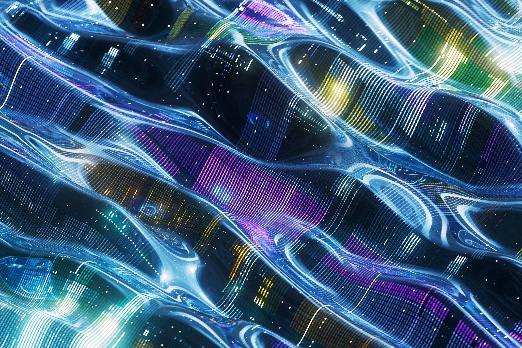 modern financial technology background